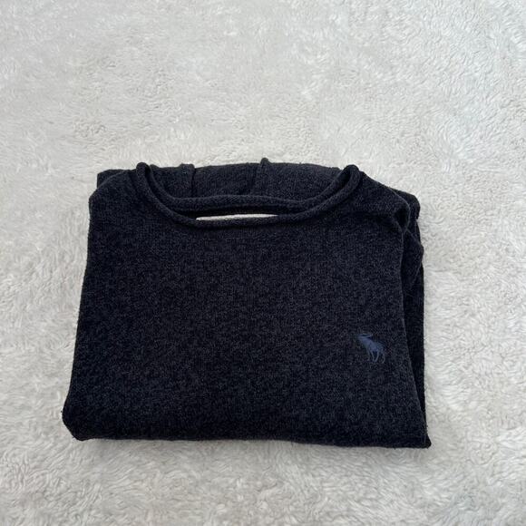 Abercrombie & Fitch Other - Abercrombie & Fitch Vintage Y2K Mens Blue Knit Crewneck Sweater Muscle Fit Large